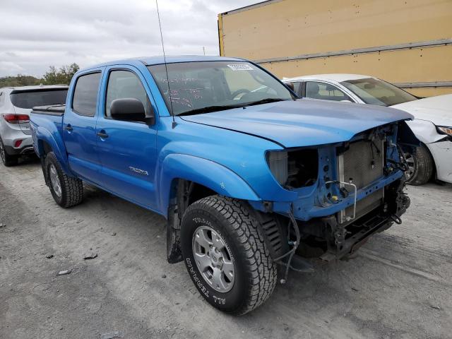 5TEJU62N97Z451717 - 2007 TOYOTA TACOMA DOUBLE CAB PRERUNNER BLUE photo 4