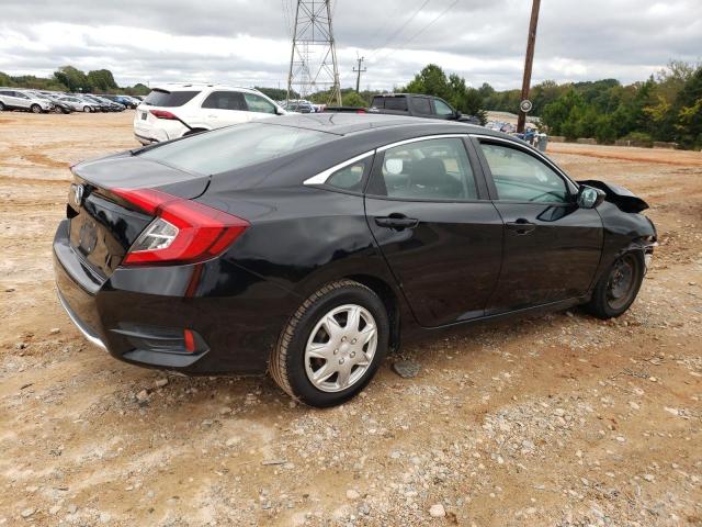 19XFC2F62KE006076 - 2019 HONDA CIVIC LX BLACK photo 3