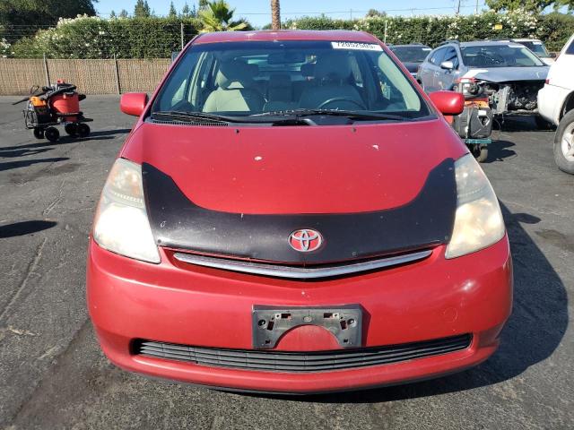 JTDKB20U087784894 - 2008 TOYOTA PRIUS RED photo 5