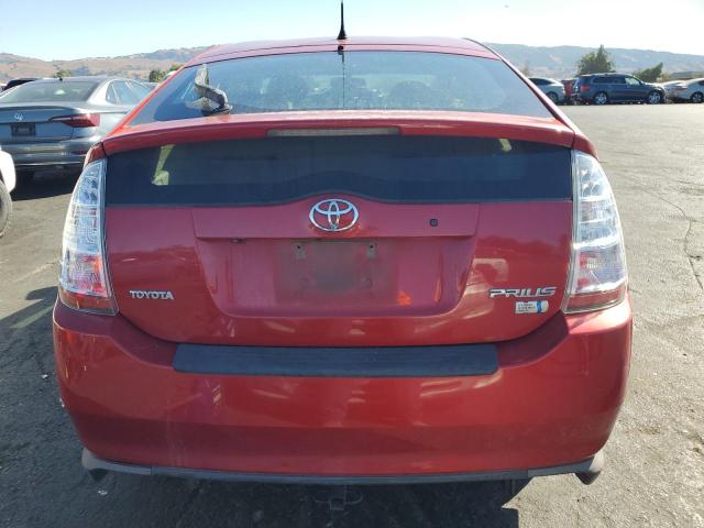 JTDKB20U087784894 - 2008 TOYOTA PRIUS RED photo 6