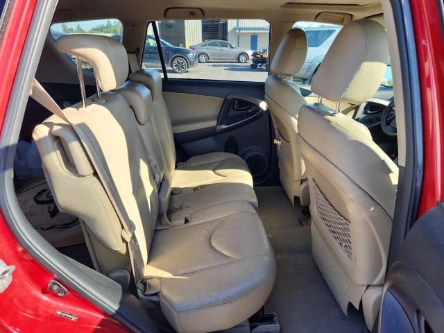 2T3DF4DVXBW105849 - 2011 TOYOTA RAV4 LIMITED RED photo 10