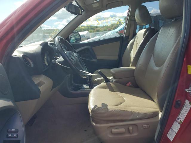 2T3DF4DVXBW105849 - 2011 TOYOTA RAV4 LIMITED RED photo 7