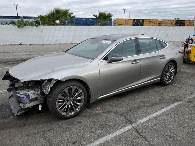 JTHB5LFF6J5001387 - 2018 LEXUS LS 500 SILVER photo 1