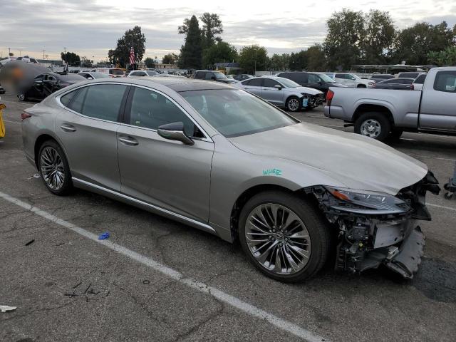 JTHB5LFF6J5001387 - 2018 LEXUS LS 500 SILVER photo 4