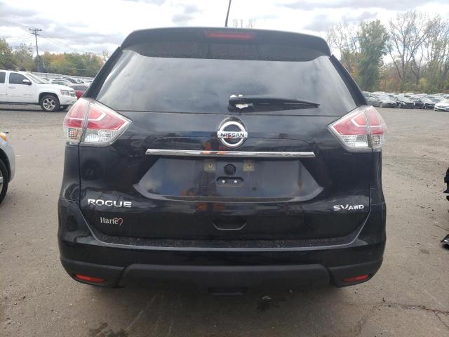 KNMAT2MV5GP727603 - 2016 NISSAN ROGUE S BLACK photo 6