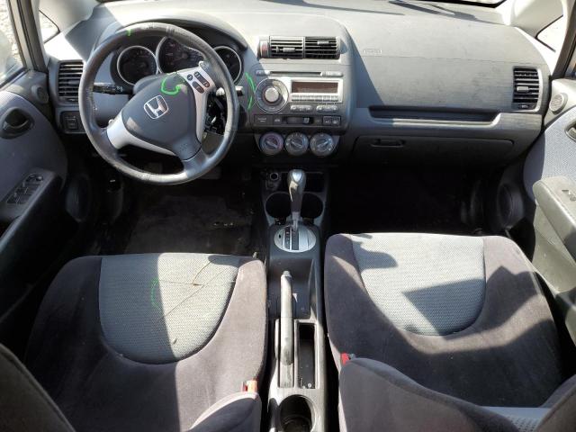 JHMGD38648S014642 - 2008 HONDA FIT SPORT SILVER photo 8