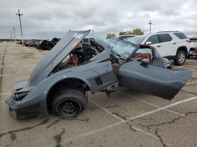 1G1AY8787C5110759 - 1982 CHEVROLET COVETTE GRAY photo 1