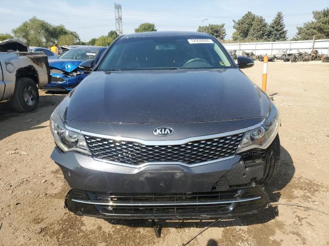 5XXGW4L28HG146142 - 2017 KIA OPTIMA SX CHARCOAL photo 5