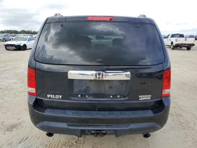 5FNYF4H90EB018700 - 2014 HONDA PILOT TOURING BLACK photo 6