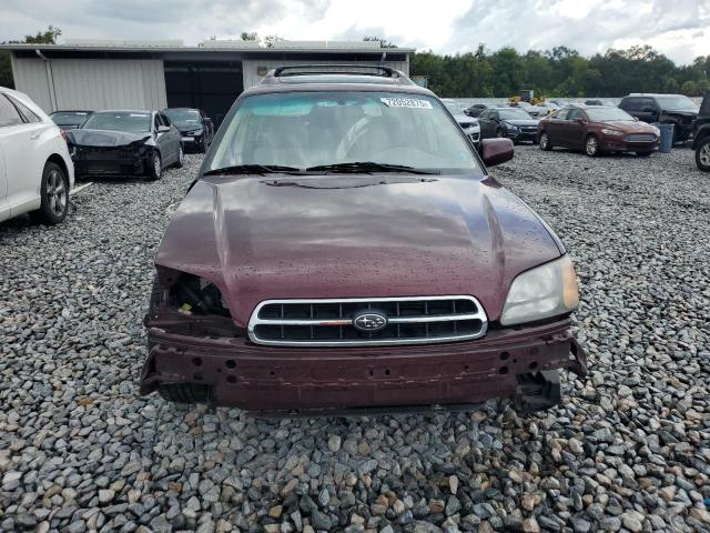 4S3BH6861Y7640072 - 2000 SUBARU LEGACY OUTBACK LIMITED მუქწითელი ფოტო 5