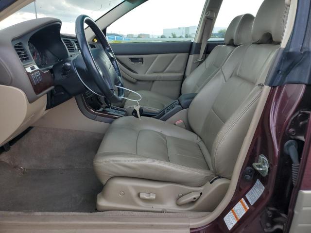 4S3BH6861Y7640072 - 2000 SUBARU LEGACY OUTBACK LIMITED მუქწითელი ფოტო 7