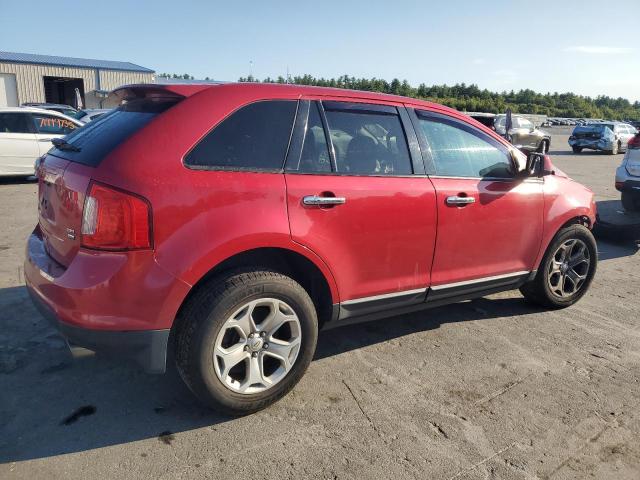 2FMDK4JC5BBA01458 - 2011 FORD EDGE SEL RED photo 3