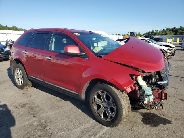 2FMDK4JC5BBA01458 - 2011 FORD EDGE SEL RED photo 4