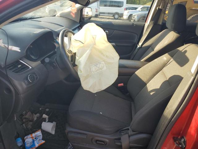 2FMDK4JC5BBA01458 - 2011 FORD EDGE SEL RED photo 7