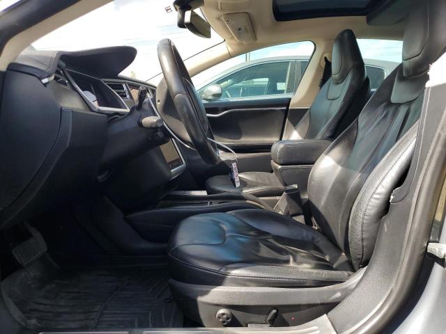 5YJSA1BC2DFP10608 - 2013 TESLA MODEL S Մոխրագույն լուսանկար 7