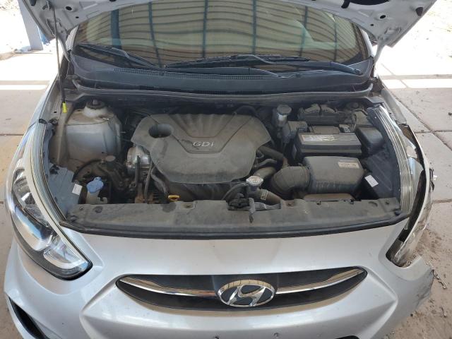 KMHCT5AE0HU316896 - 2017 HYUNDAI ACCENT SE ვერცხლისფერი ფოტო 11