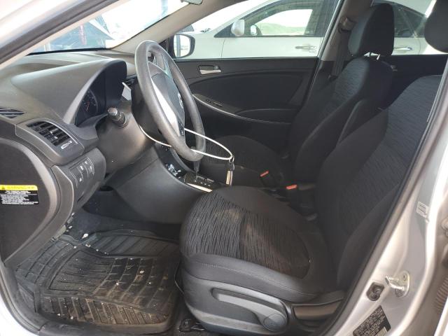 KMHCT5AE0HU316896 - 2017 HYUNDAI ACCENT SE ვერცხლისფერი ფოტო 7