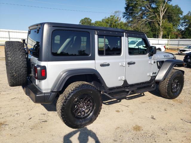 1C4HJXDN0PW511682 - 2023 JEEP WRANGLER SPORT SILVER photo 3
