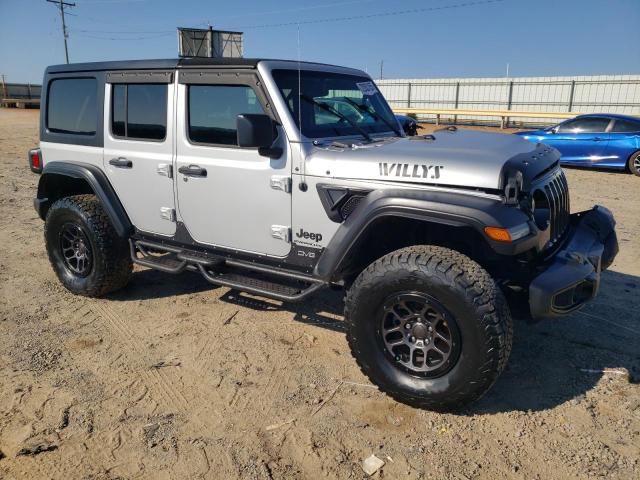 1C4HJXDN0PW511682 - 2023 JEEP WRANGLER SPORT SILVER photo 4