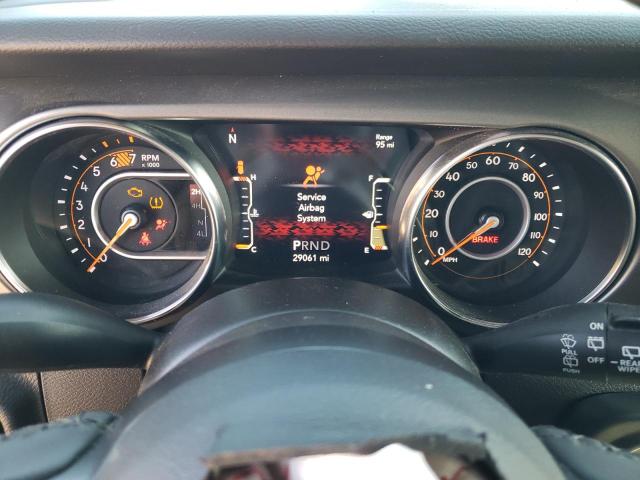 1C4HJXDN0PW511682 - 2023 JEEP WRANGLER SPORT SILVER photo 9