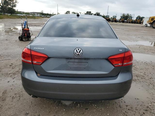 1VWBH7A32CC088830 - 2012 VOLKSWAGEN PASSAT SE GRAY photo 6