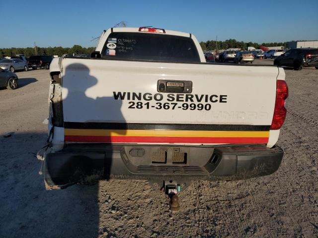 5TFRM5F14FX091475 - 2015 TOYOTA TUNDRA DOUBLE CAB SR/SR5 WHITE photo 6