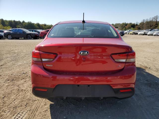 3KPA24AB4JE125355 - 2018 KIA RIO LX RED photo 6