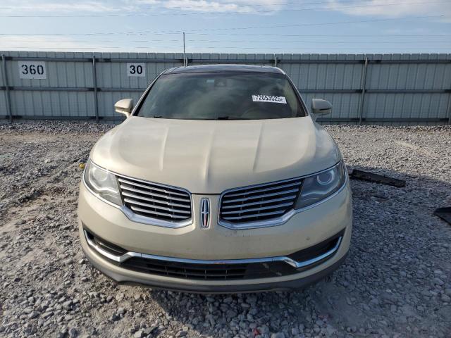 2LMTJ8LR2GBL73990 - 2016 LINCOLN MKX RESERVE 奶油色 照片 5