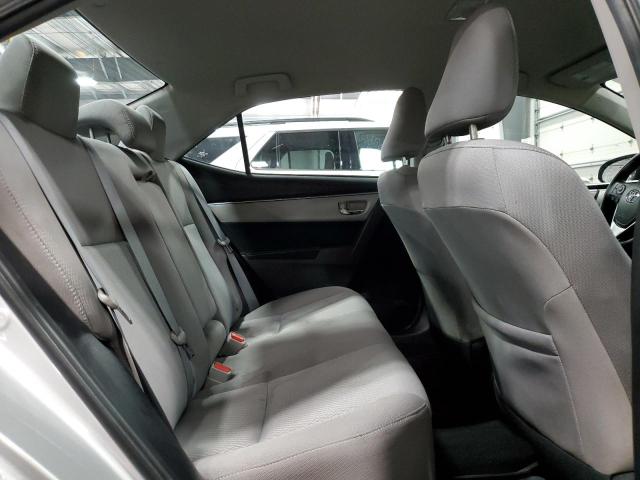 2T1BURHE3GC677089 - 2016 TOYOTA COROLLA L SILVER photo 10