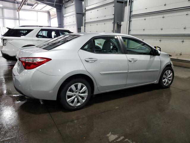2T1BURHE3GC677089 - 2016 TOYOTA COROLLA L SILVER photo 3
