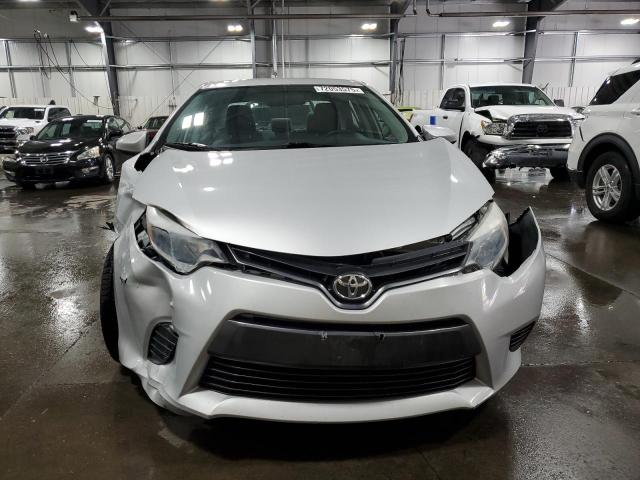 2T1BURHE3GC677089 - 2016 TOYOTA COROLLA L SILVER photo 5