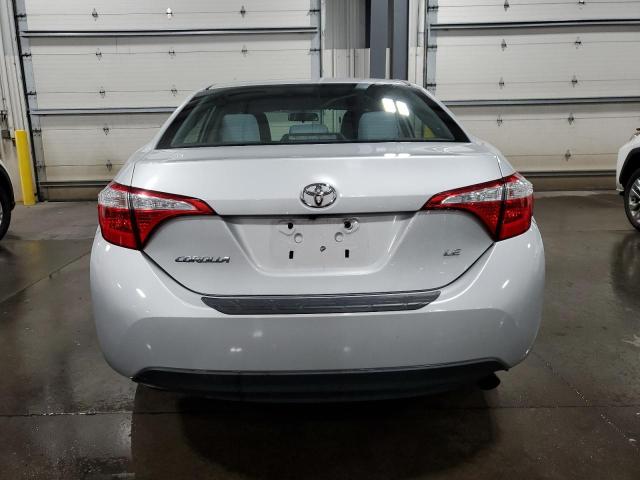 2T1BURHE3GC677089 - 2016 TOYOTA COROLLA L SILVER photo 6