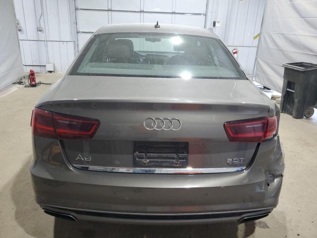 WAUGFAFC4GN062290 - 2016 AUDI A6 PREMIUM PLUS GRAY photo 6