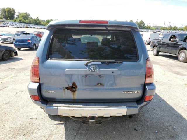 JTEBT14R048012764 - 2004 TOYOTA 4RUNNER SR5 BLUE photo 6