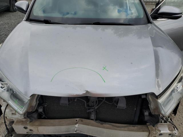 5TDJKRFH2FS224389 - 2015 TOYOTA HIGHLANDER XLE Արծաթագույն լուսանկար 12