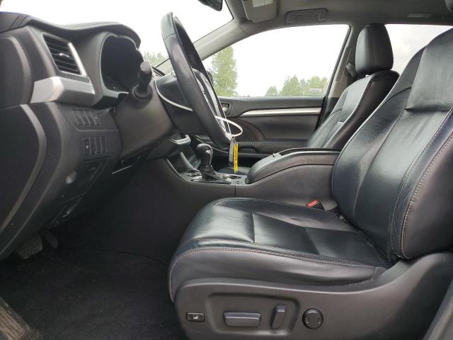 5TDJKRFH2FS224389 - 2015 TOYOTA HIGHLANDER XLE Արծաթագույն լուսանկար 7