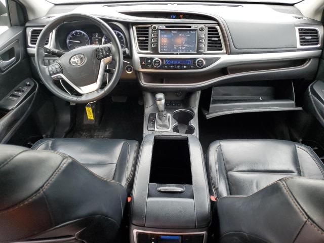 5TDJKRFH2FS224389 - 2015 TOYOTA HIGHLANDER XLE Արծաթագույն լուսանկար 8