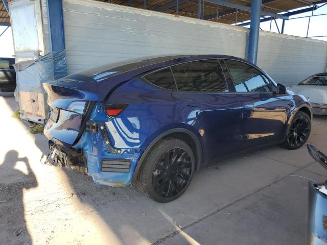 7SAYGAEE4RF152082 - 2024 TESLA MODEL Y Azul foto 3