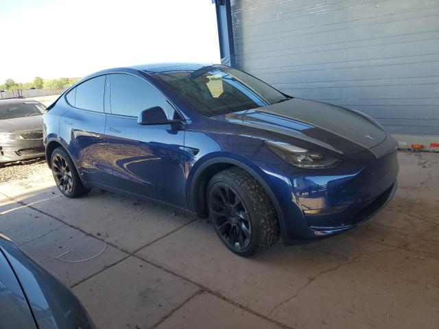 7SAYGAEE4RF152082 - 2024 TESLA MODEL Y Azul foto 4