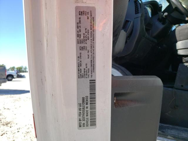 3C6TRVDG8LE139660 - 2020 RAM PROMASTER 2500 HIGH თეთრი ფოტო 13