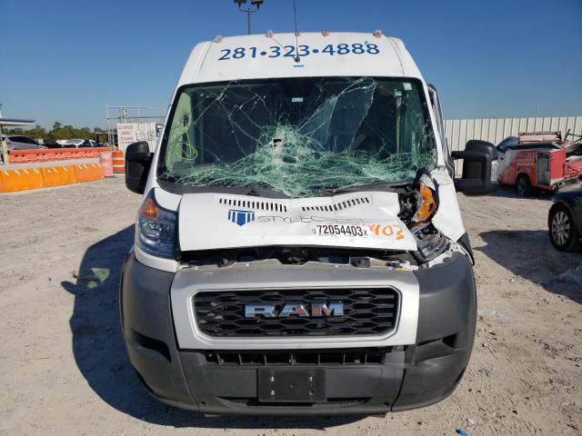 3C6TRVDG8LE139660 - 2020 RAM PROMASTER 2500 HIGH თეთრი ფოტო 5