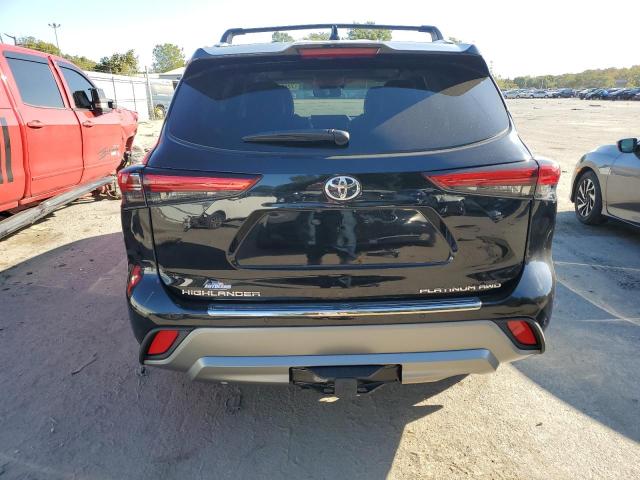 5TDFZRBH3NS205856 - 2022 TOYOTA HIGHLANDER PLATINUM BLACK photo 6