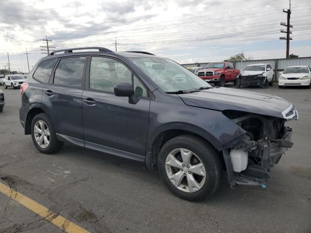 JF2SJADC5GH458114 - 2016 SUBARU FORESTER 2.5I PREMIUM BLUE photo 4