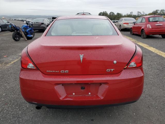 1G2ZH158464141969 - 2006 PONTIAC G6 GT RED photo 6