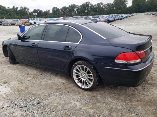 WBAHN83536DT27484 - 2006 BMW 750 LI BLUE photo 2