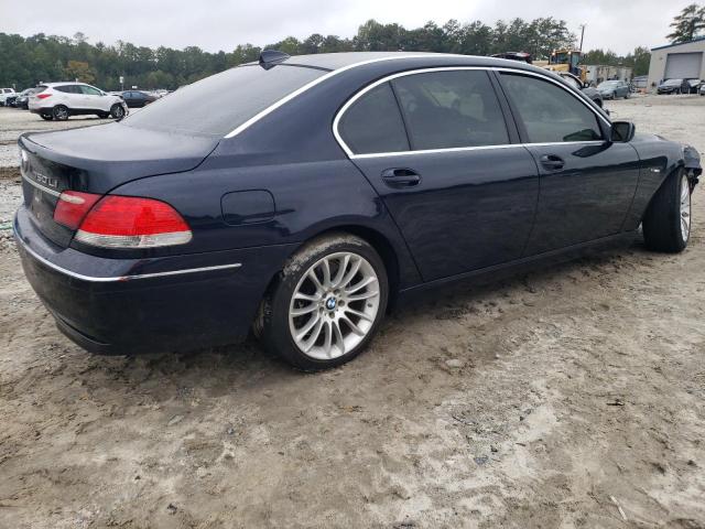 WBAHN83536DT27484 - 2006 BMW 750 LI BLUE photo 3