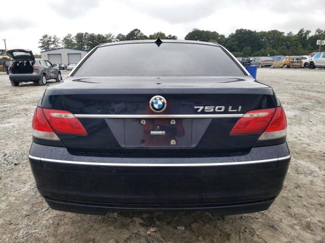 WBAHN83536DT27484 - 2006 BMW 750 LI BLUE photo 6