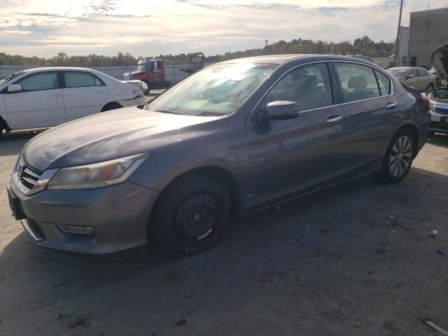 1HGCR3F96DA032382 - 2013 HONDA ACCORD TOURING GRAY photo 1