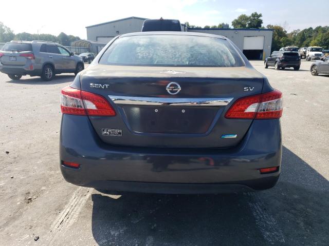 3N1AB7AP8EL666474 - 2014 NISSAN SENTRA S GRAY photo 6