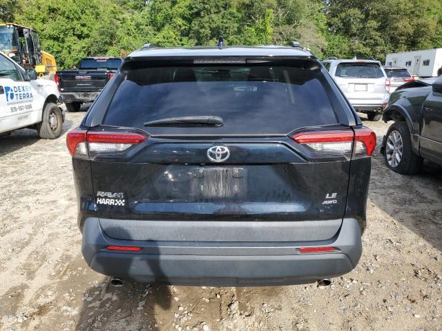 2T3F1RFV0MC155858 - 2021 TOYOTA RAV4 LE BLACK photo 6